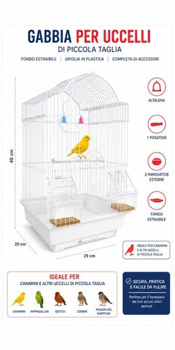 Gabbia per uccelli piccola - gabbia,