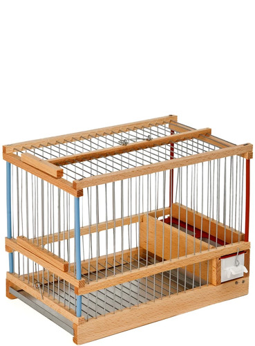 Gabbia legno per uccelli - gabbia,