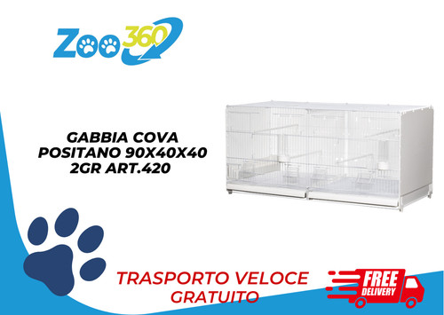 Gabbia cova positano - positano, 90x40x40